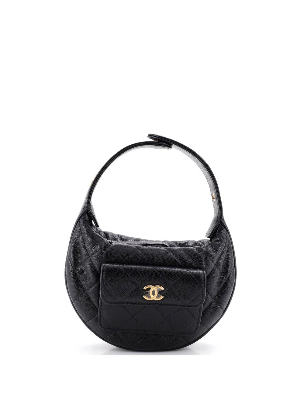 Chanel Polly Pocket Pouch Hobo Quilted #343118C39B